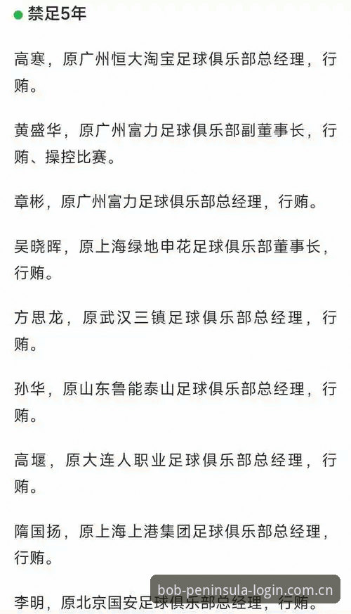 中国足协第三批禁足名单深度解析：65人受罚背后的行业震荡与反思